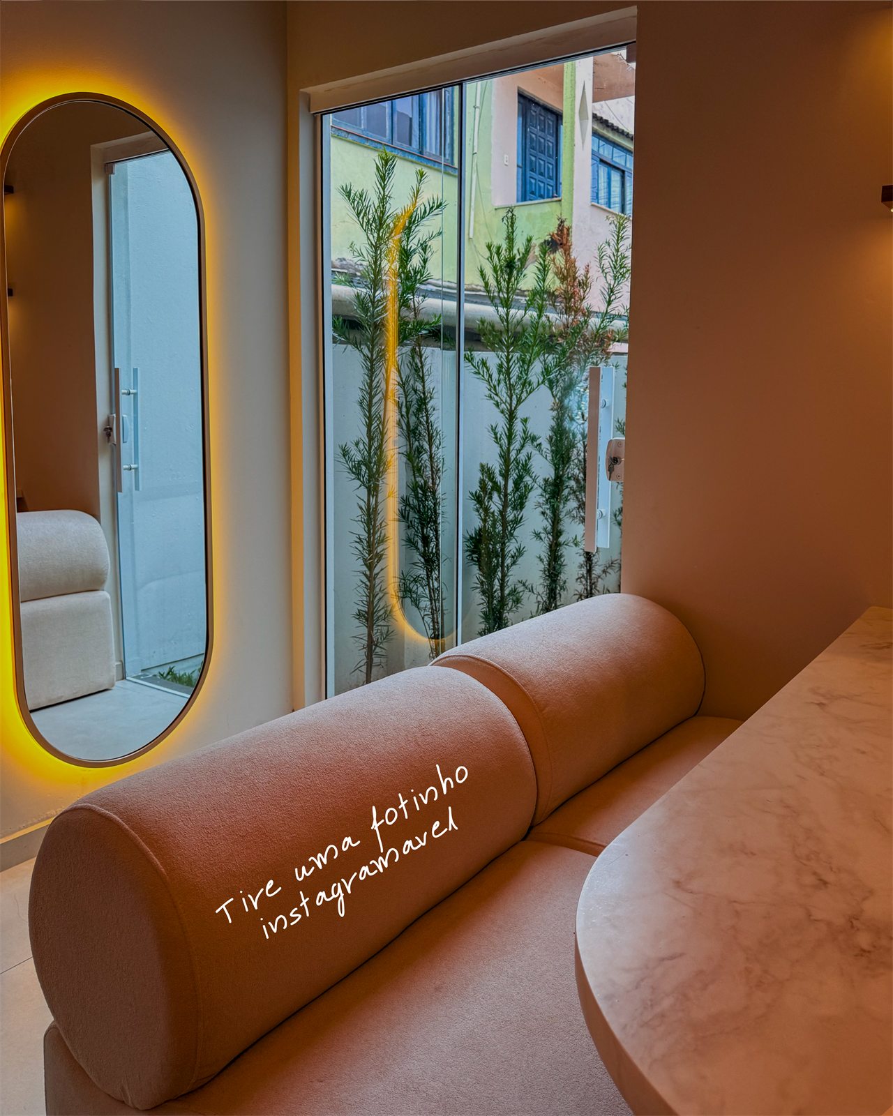 Detalhe do ambiente da Clinic